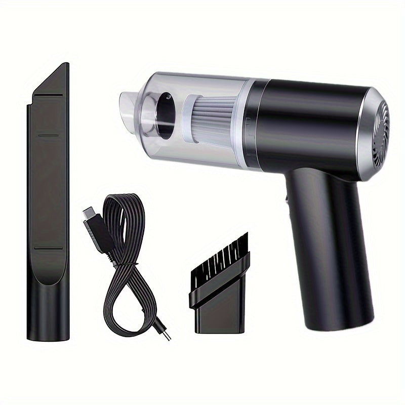 TEMU Multifunctional Wireless Charging Mini Vacuum Cleaner, Large , Wireless Power Supply, Suitable For Computer Cleaning, Household Cleaning, Car