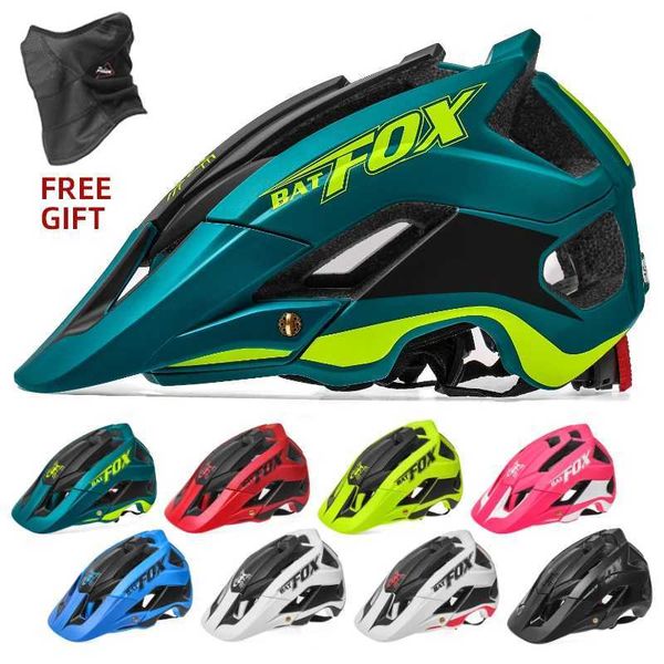 BATFOX Bicycle Helmet Ultralight Integrally-Molded Mountain Road Bike Equipment Women Man casco ciclismo Cycling HelmetsXJ241226