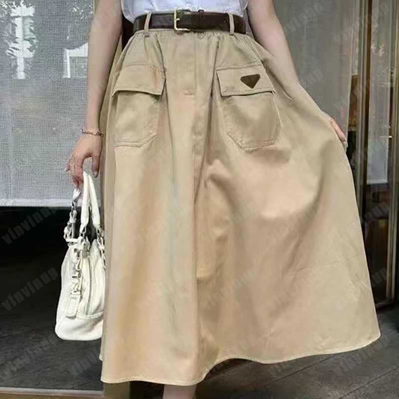 Skirts For Girls Designer Streetwear Skirt Luxury Nylon Womens Dresses -12 Slim Fit Long Skirts A Line Skirt Women With Strap Lady Dress DCD2505234