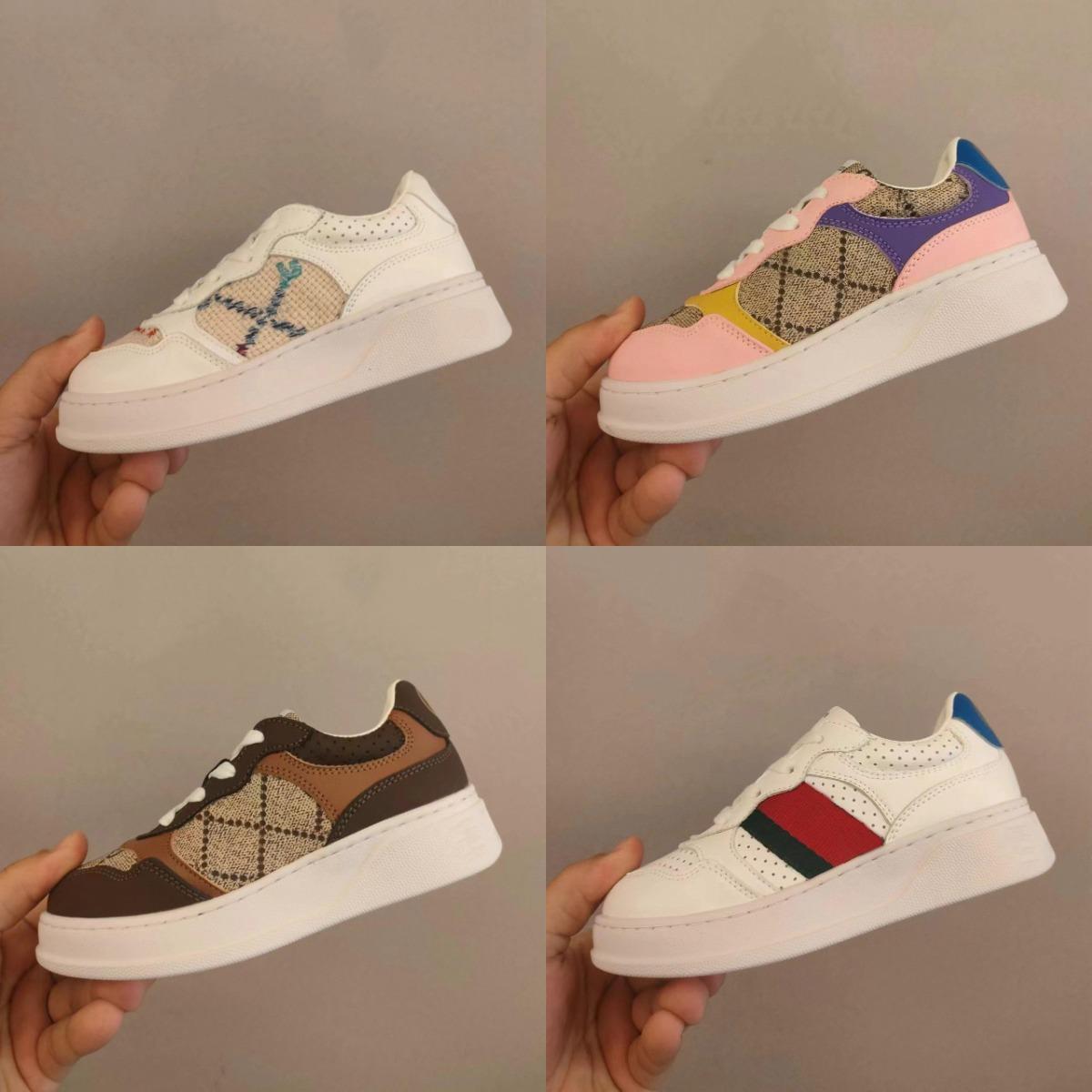 2024 chunky luxury kids shoes Toddler fashion sneakers Girls boys running shoes baby shoes Infants trainers grey salt Purple black kid youth Athleti