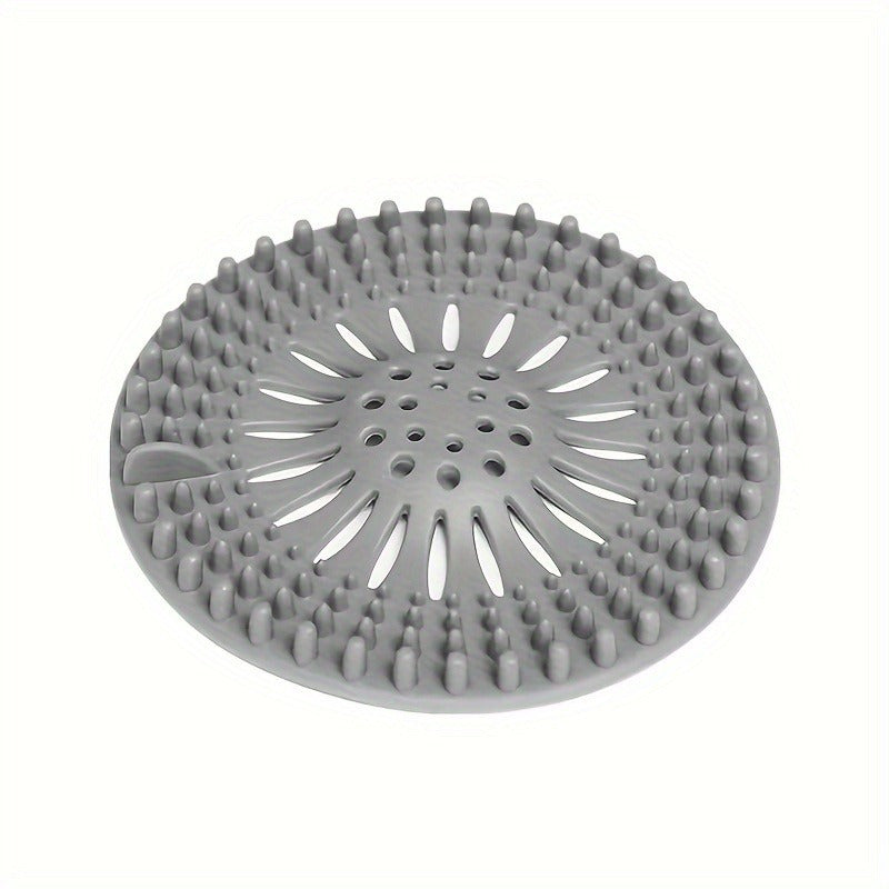 TEMU Anti-blocking Hair Filter, Deodorant Floor Drain, Deodorant Mat, Shower Drain Hair , Keep Drain Clean And Not Clogged, Suitable For Bathroom