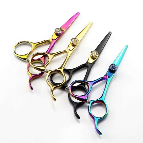 Professional JP440c steel 4.5 scissor Small cut hair scissors makeup haircut barber makas cutting shears hairdresser scissorsM240801