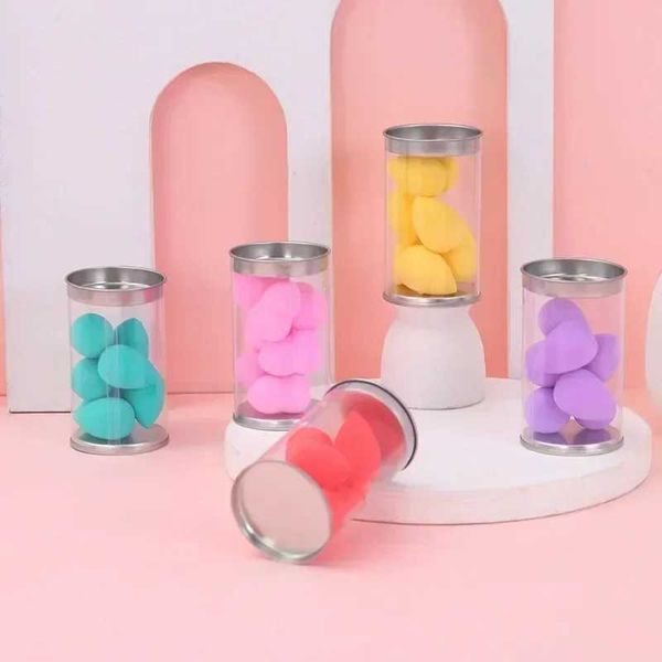 7Pcs Mini Makeup Sponge Face Beauty Cosmetic Powder Puff for Foundation Cream Concealer Make Up Blender Tool with Storage BoxXJ240819