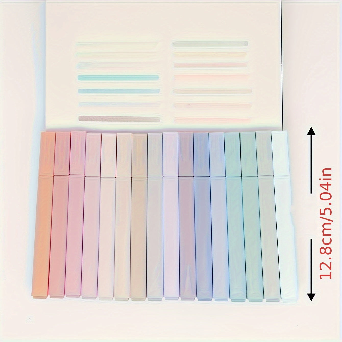 TEMU 8 Pastel Fluorescent Pens - Shovel Tip Design, Non-penetrating And Non-blurring, Suitable For Diaries, Schools And Office Supplies - The Perfect