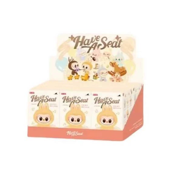 Genuine The Monsters Labubu Sit-Down Par Series Vinyl Doll Blind Box Pendant Collection Decoration Girlfriend Birthday Gift Z250206