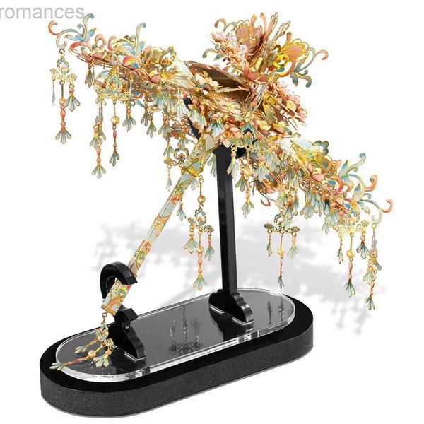 3D Puzzles Piececool 3D Metal Puzzles Umbrella SUHUI Assembly Model Kits Jigsaw for Adult DIY Set for Christmas Gifts Home Decoration 279pc