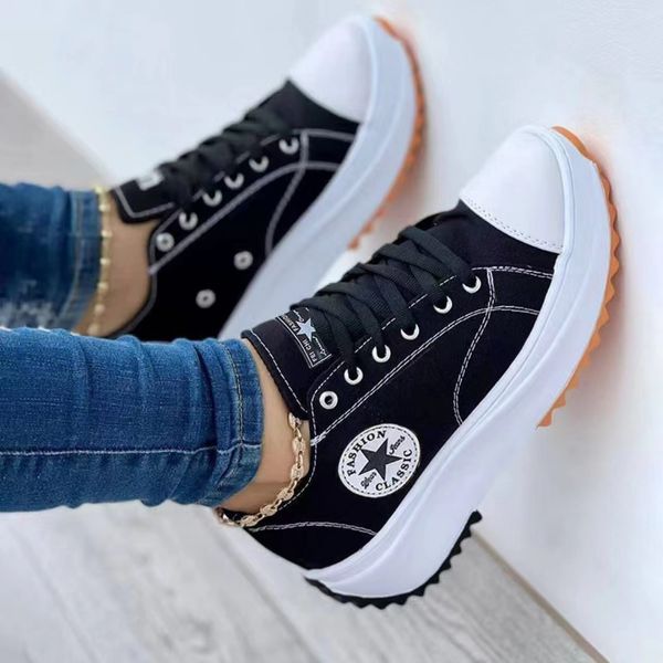 Free Shipping Casual for Women Sports Comfortable Breathable Ladies Outdoor Shoes Lace Up Sneaker