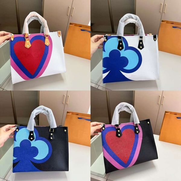 louissvuttion bag lvt bag Lvity side AB Handbag Designer Tote Mini Clutch Bags on go Crossbody Shopping Bag Genuine leather