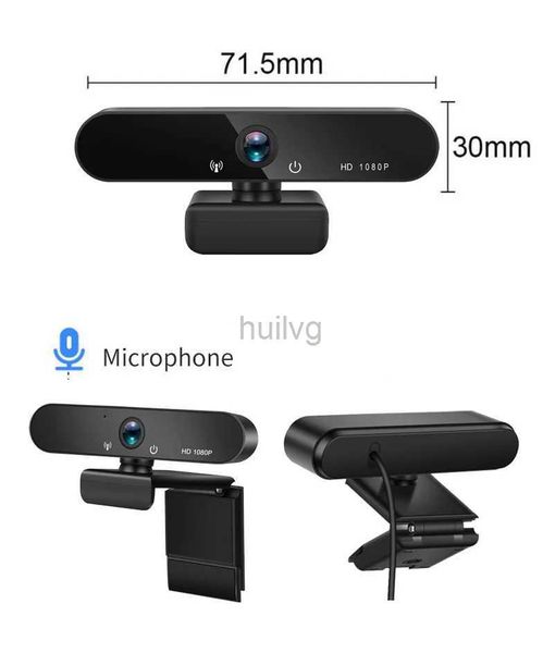 Webcams 1080p Home Live HD Camera 30fps Usb webcamera Free Drive with Microphone with Bracket Privacy Cover 2 Million Pixel Webcam y241021