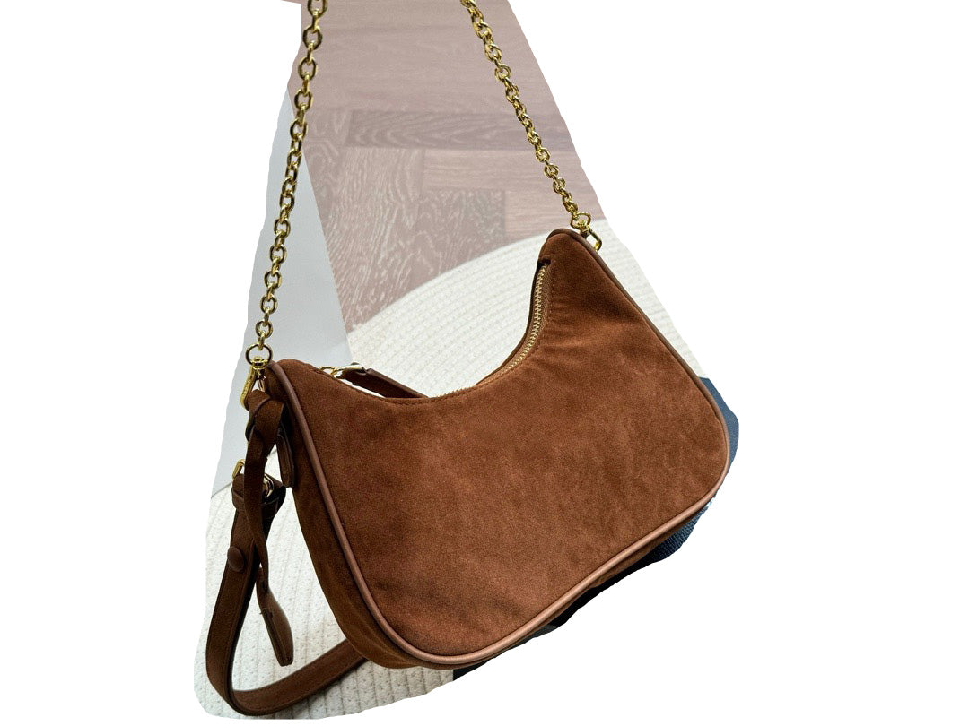 Classic retro style stewardess bag shoulder bag Crossbody bag Handbag cross grain cow leather fashion simple atmosphere pp2