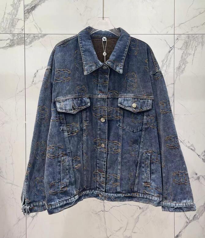 autumn designer jacket women jeans jackets long sleeve woman denim jacket womens coat