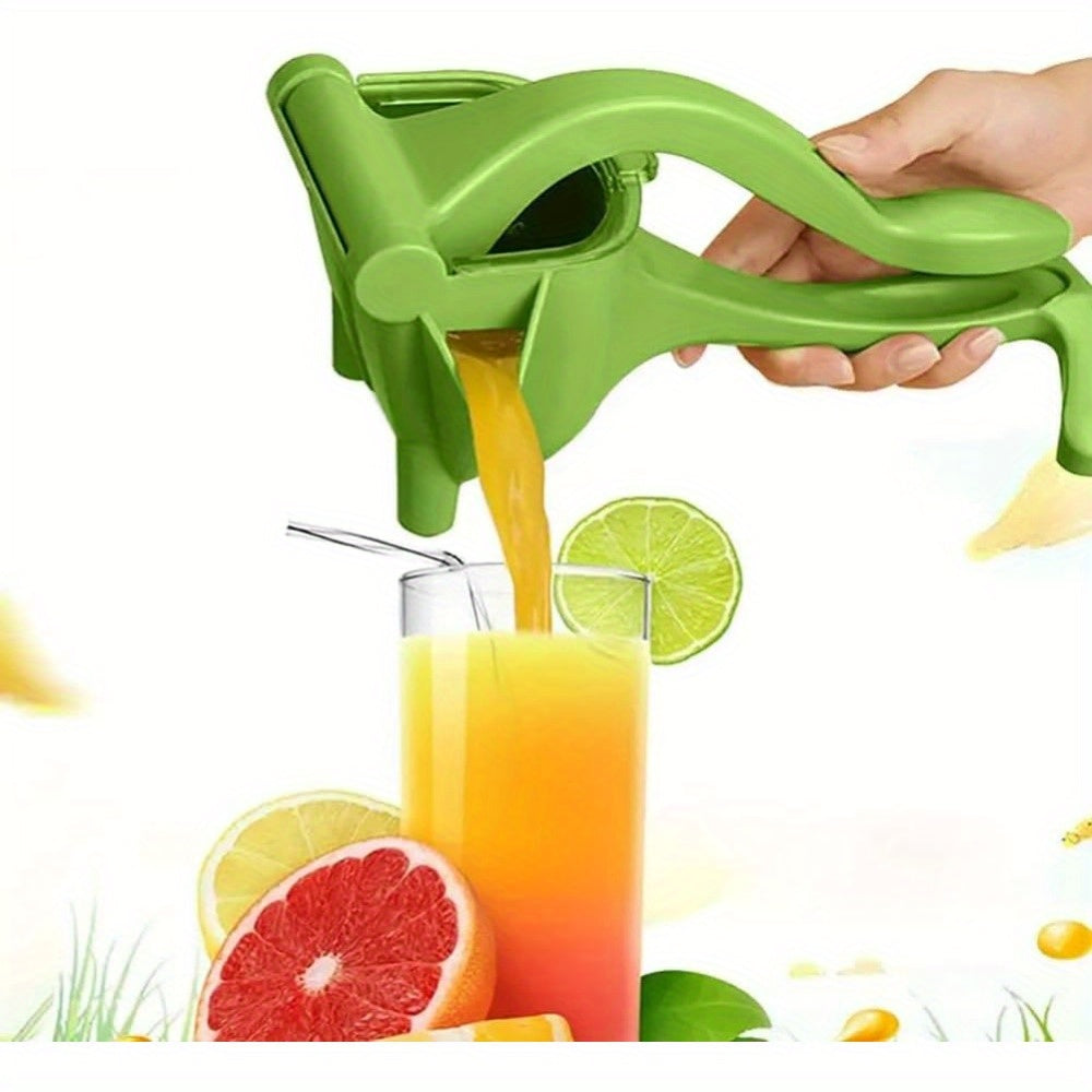 TEMU Multifunctional Manual Citrus Juicer, Durable Plastic Squeezer, Hand Press Juicer For Fresh , Kitchen Gadget Tool