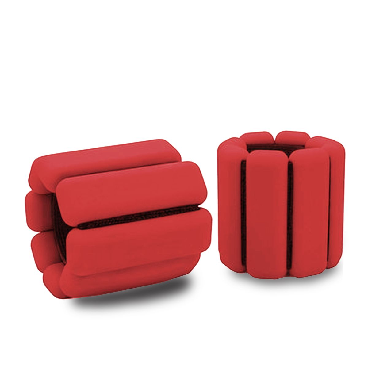 Adjustable 3-Pound Wrist & Ankle Weights (Set of 2) - Red