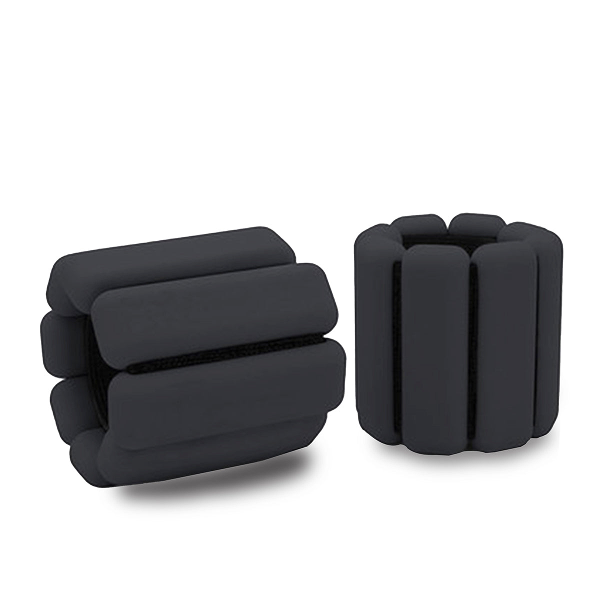 Adjustable 3-Pound Wrist & Ankle Weights (Set of 2) - Black