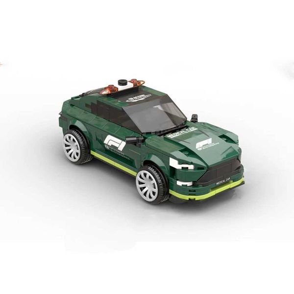 Blocks 439 pieces of MOC Speed Champion DBX707 F1 2023 medical car city model building block technology racing car DIY childrens toys gifts