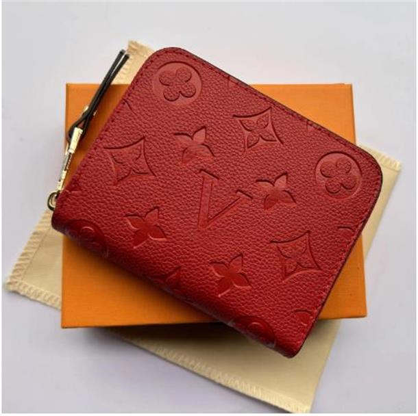 2025 Designer Wallets high quality Purses Holders card holder fashion handbag Men ZIPPY COIN PURSE MY WORLD TOUR Leather Women MINI Key Pocket Zippe