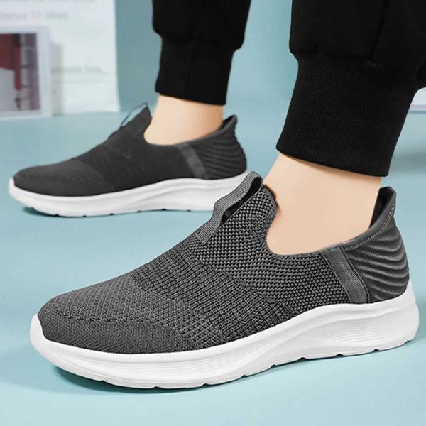 Mens casual shoes foldable off-road running shoes lightweight tennis sports shoes suitable for hiking outdoor exercise and training Y241028