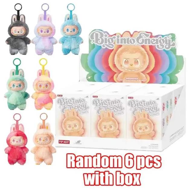 2025 V3 V2 V1 The Monsters Big Into Energy Series Vinyl Face Blind Box Cute Labubu Fashion Pendant Decor Toys Surprise GiftT250526