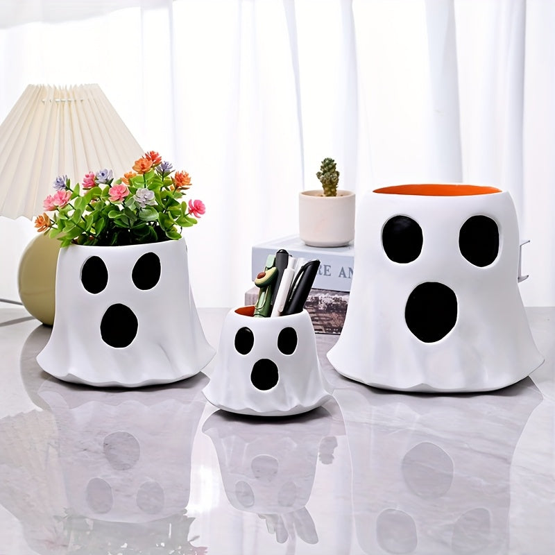 TEMU Garden Flower Pots, Desktop Atmosphere Flower Vase, Cute Pen Candy Holder Storage