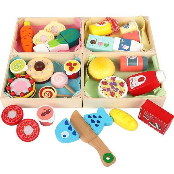 Cozinhas brincar com comida Childrens Home Kitchen Toys