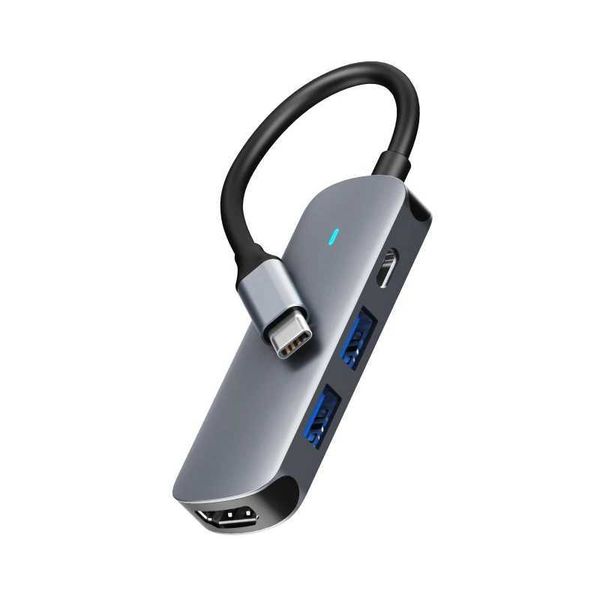 Vothoon 4 in 1 Led USB C Hub Dock Type C to -Cpatible USB 3.0 Splitter for Book Pro iPad Pro XPST250110