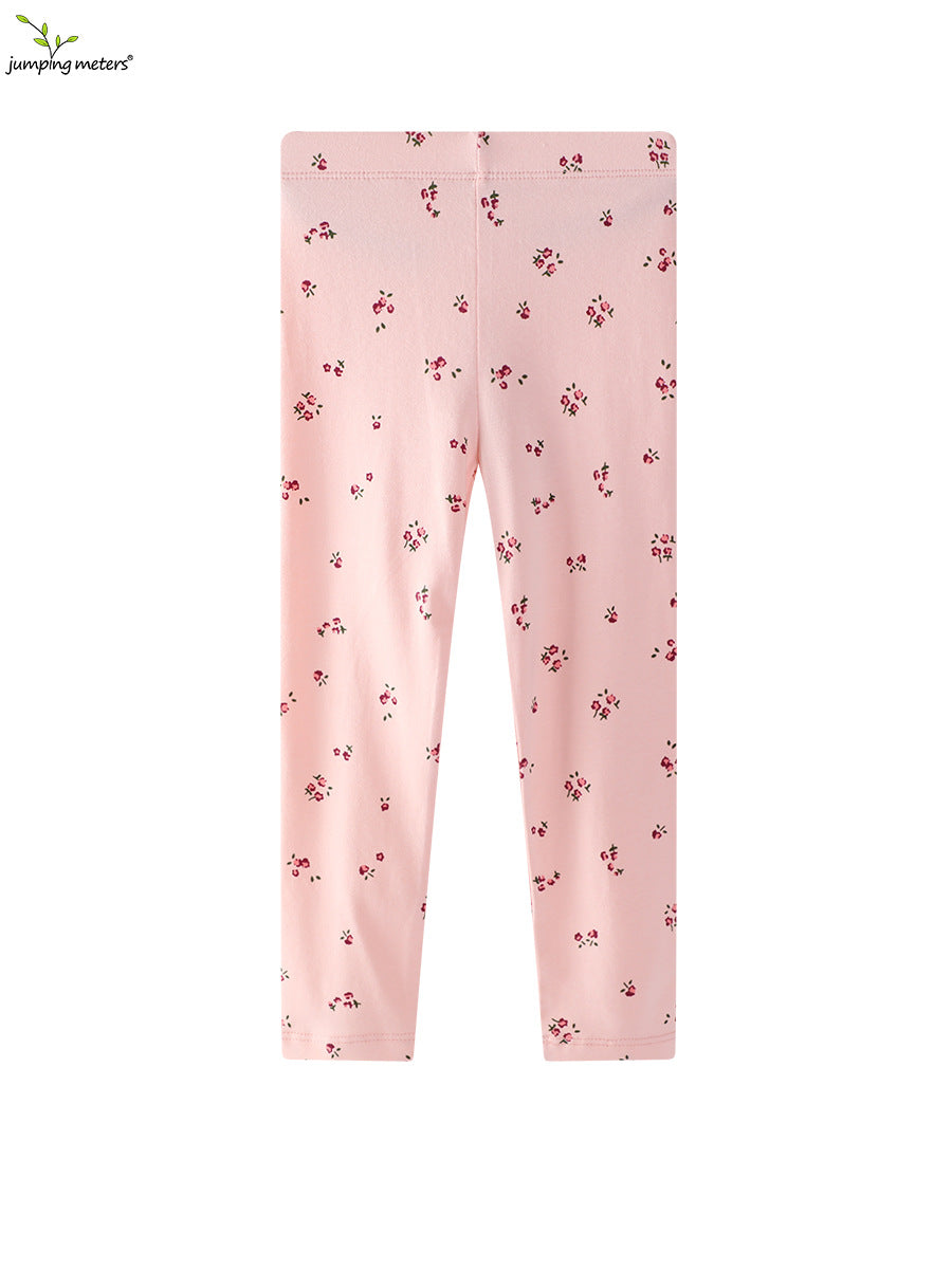 XW192 Girls&#039; Cotton Leggings Spring and Summer New Style Girls&#039; Outerwear Children&#039;s Princess Pants Baby Pants