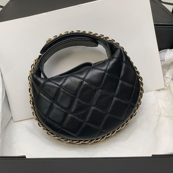 Designer Clutch Bag Designer Pouch Lambskin Leather Handbag Mirror Quality Mini Hobo Bag With Box C034