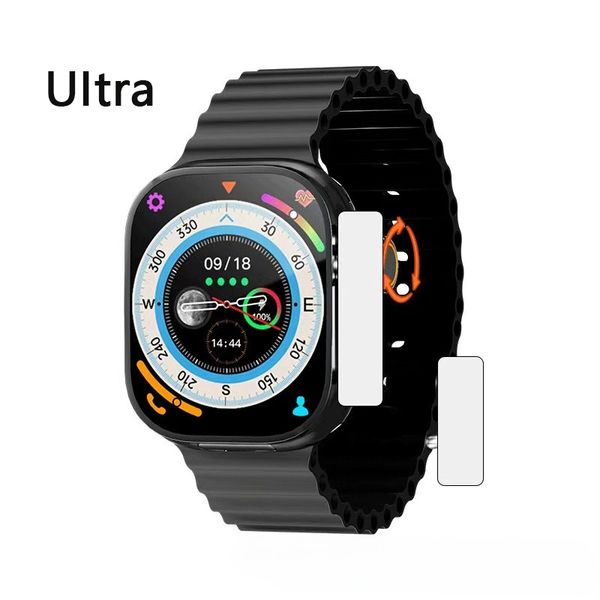 Smart Watch Ultra Series 9 10 2.1 Inch Men Women Watch Bluetooth Call Bracelet Wristband Wireless Charging Fitness Tracker Sports Smart Watc