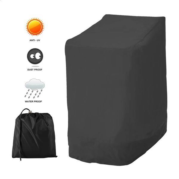 Paragraph Stackable Patio Chair Cover Waterproof Outdoor Garden Furniture Cover Universal Cover Replacement 250118
