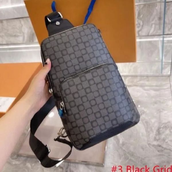 Sling Bag Men&#039;s Crossbody Women Casual Sporty Shoulder Bags Male Chest Pack Waist Bag Luxury Messenger Fashion Handbag Real Taiga Leath