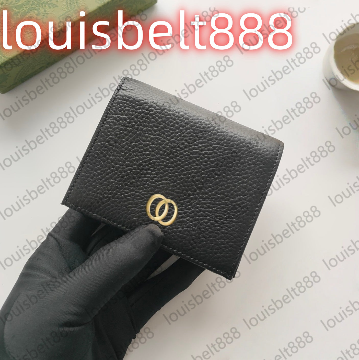 wallet mens cardholder designer Leather Credit Card Holder Classic Cash Clip Coin Pocket Purse Long Term Business Bestselling purse with box