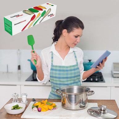 Cooking Silicone Kitchen Utensils Set (2-Pack)