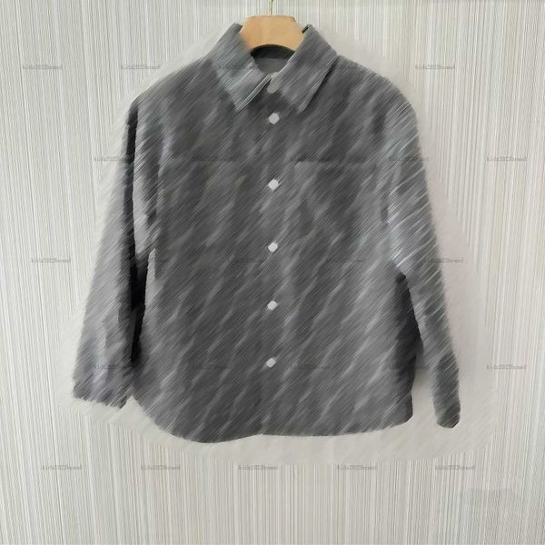 New kids jacket designer boys girls coat Size 100-150 Woolen material baby clothes Single Breasted child Outerwear