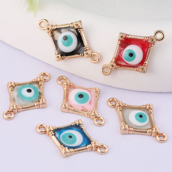 New Devil&#039;s Eye Alloy Oil Dropping Bracelet Necklace Versatile Jewelry Clothing Accessories