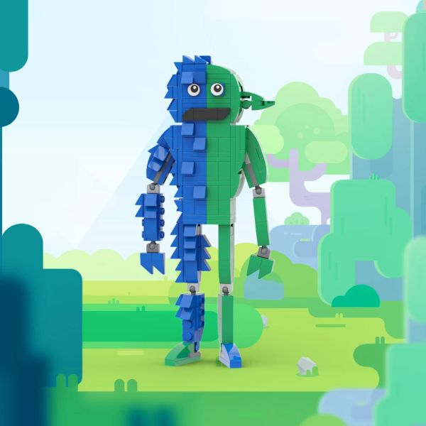 Garten of Banban III The Jester - Nabnaleena - Mr. Kabob Man Model Game Series Monster Building Bricks Toys Suit