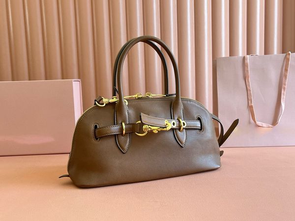 10a Top Quality Fashion Luxury Designer Handbags Real Leather bowling Bag Brand Classic Style Quilted Genuine Leather Nappa Shoulder Bags