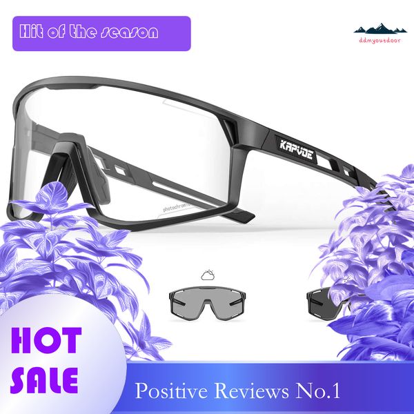 Ddmyoutdoor China Domestic Colored Photochromic Sunglasses For Men S Cycle Sun Glasses MTB UV Goggles Woman Road Bike Bicycle Eyewear