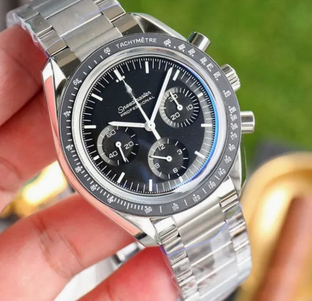 Designer watch men Stainless steel WristWatches Men Mens Watches All Dial Work Quartz Watches Watchs Luxury Clock Men sea speed master 300 600 AAA