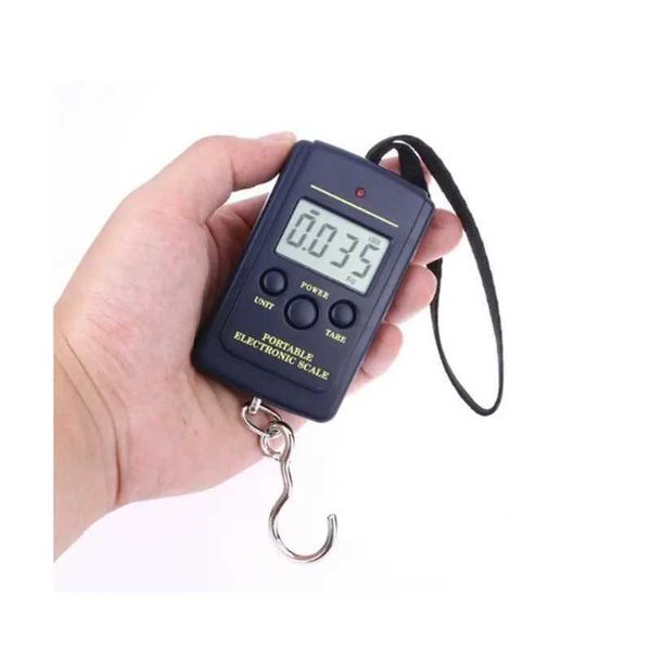 40kg digital electronic scale no backlight bubble bag mini fishing luggage travel hook kitchen weighing tool W250103