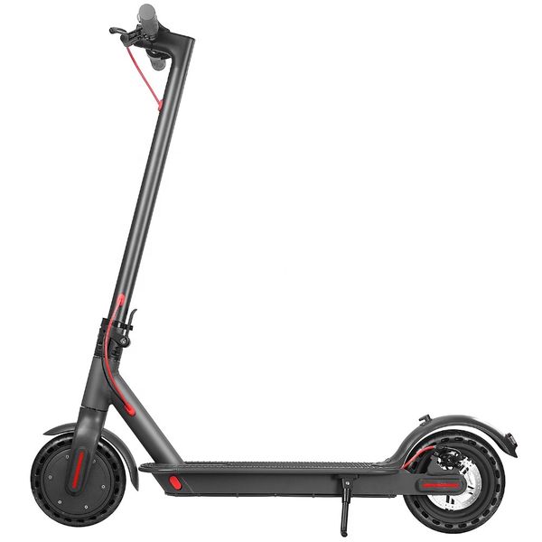 EU US Stock 7.5Ah Battery 30Km-H E-Step Dropshipping Long Range Two Wheel Electric Scooter Wholesale For Adult