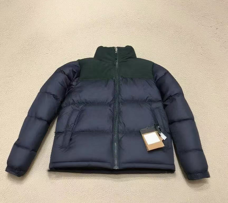 Men Puffer Jacket Winter Down Jacket Embroidery Parka Coat Warm Men Women Zipper Jackets Outerwear Stylist Winter Long Sleeve 9 Colors US EU Size M