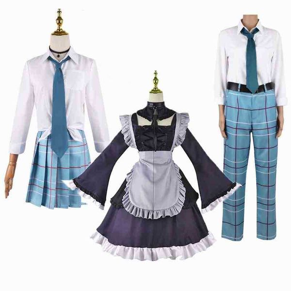 Anime My DressUp Darling Marin Kitagawa Cosplay Costume School Uniform Skirt Outfits Halloween Carnival Suit J220720