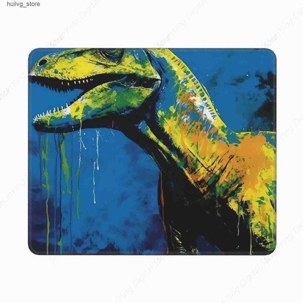 Pads Wrist Rests Anti Slip Table Dinosaur Poster Mouse Office Decoration Washable Keyboard Pad Gaming Work 7 X 8.6 Inch J241204