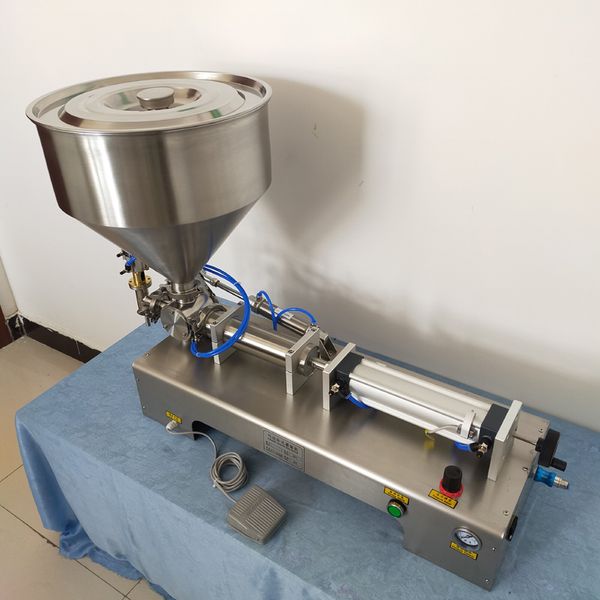 Rotor Pump Automatic Cosmetic Cream Body Lotion High Viscosity Liquid Tomato Sauce Paste Filling Machine