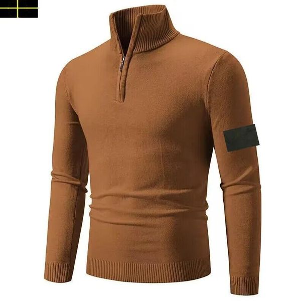 Sweer Sweater de Stone Topstoney Mens Islandjumper Islandsweatshirt Brandband Jumpers Stones Tops Island Camisa Fitness Slim Winter Fleece P