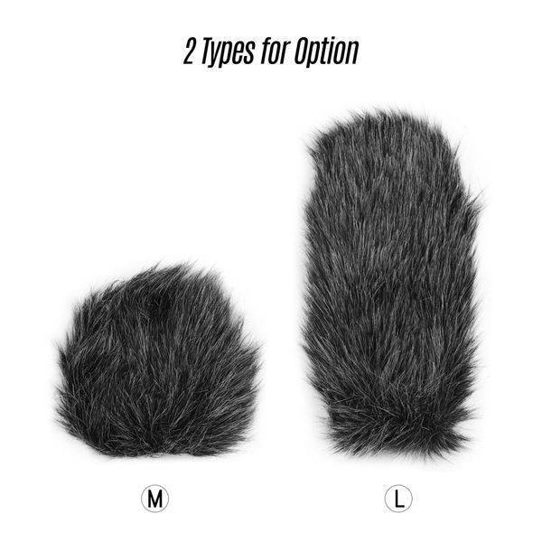 On-camera Microphone Furry Windscreen Mic Windshield Cover Muff For RODE VideoMic GO- TAKSTAR SGC-598 Microphones
