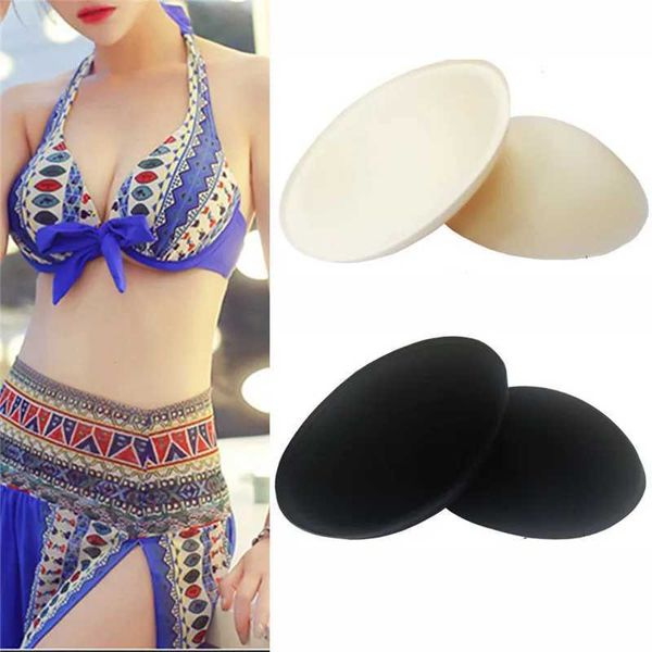 1pairs Women Intimates Accessories Sponge Swimsuit Breast Push Up Bra Padding Chest Enhancers Bra Foam Insert Chest Cup Pasties Y240902