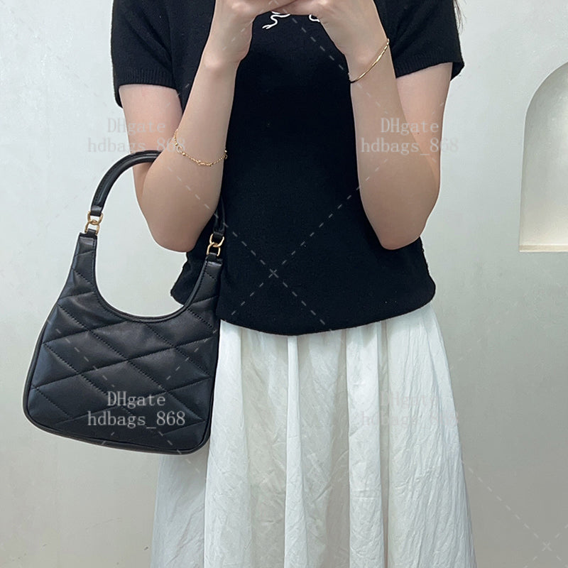 Hobo Handbag Crossbody bags Shoulder bags Tote bag 21cm Lambskin Top Mirror quality Designer bags Fashion Woman Bag With box Y430