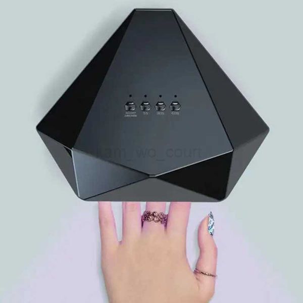 Nail Lamp 48W Diamond Shaped UV LED Curing Speed Polish Lights 30 LED Nail Dryer 3 Timers Auto Sensor Nail Manicure Pedicure KitM240729