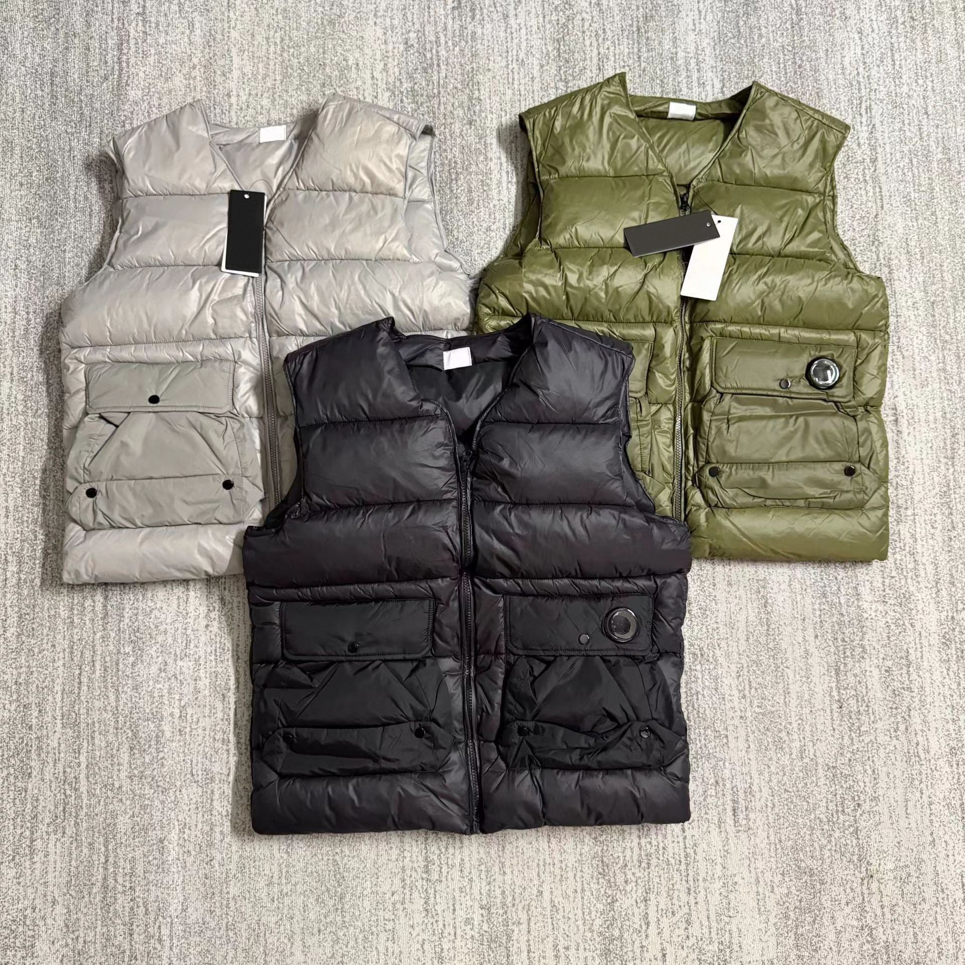Designer Mens Vests Coat Warm Windbreaker Zipper Sleeveless Outerwear Nylon Men Jacket Women Vest Coats Winter Down Waistcoat Top S-XL